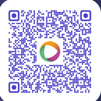 QR code pour adhérer via HelloAsso