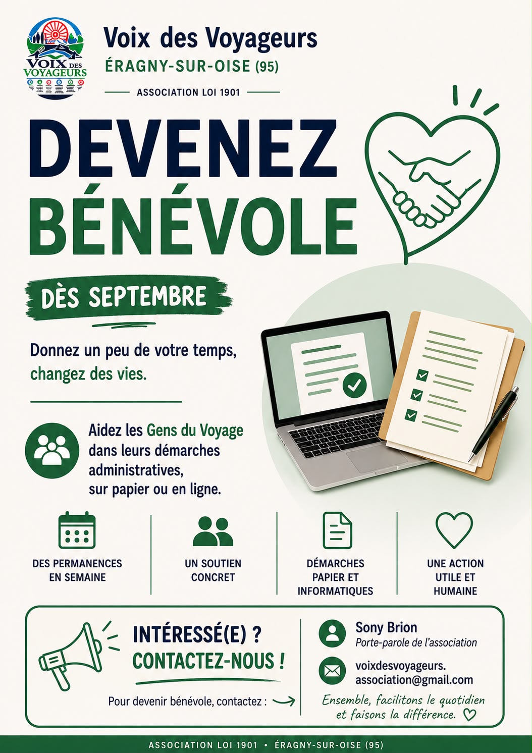 Devenez Bénévole